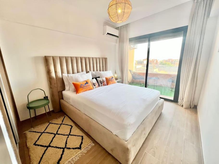 Cozy&Elegant Apartment/Pool/City Center/Gueliz Marraquexe Exterior foto